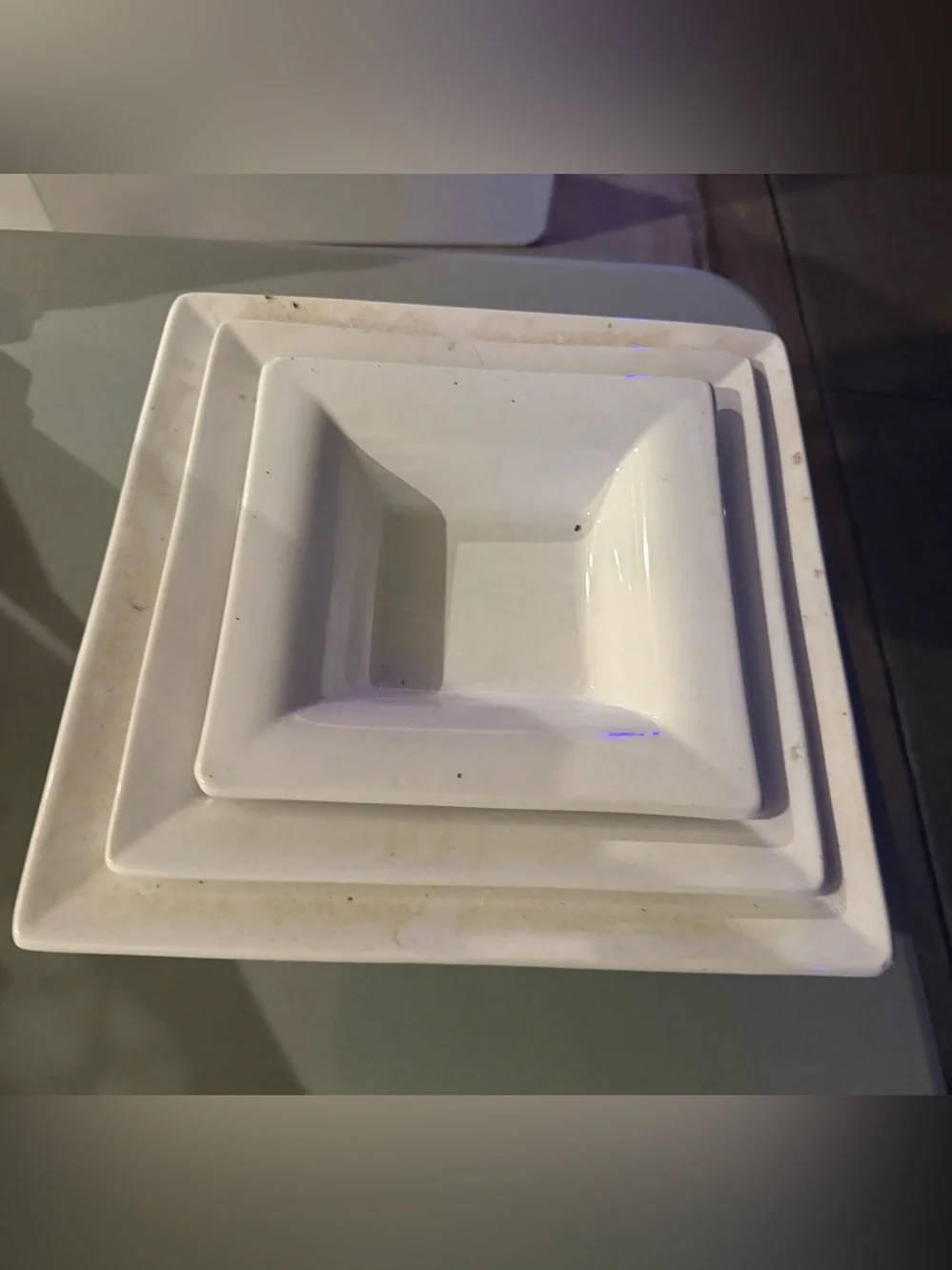 Williams Sonoma White Ceramic Serving Dish Set